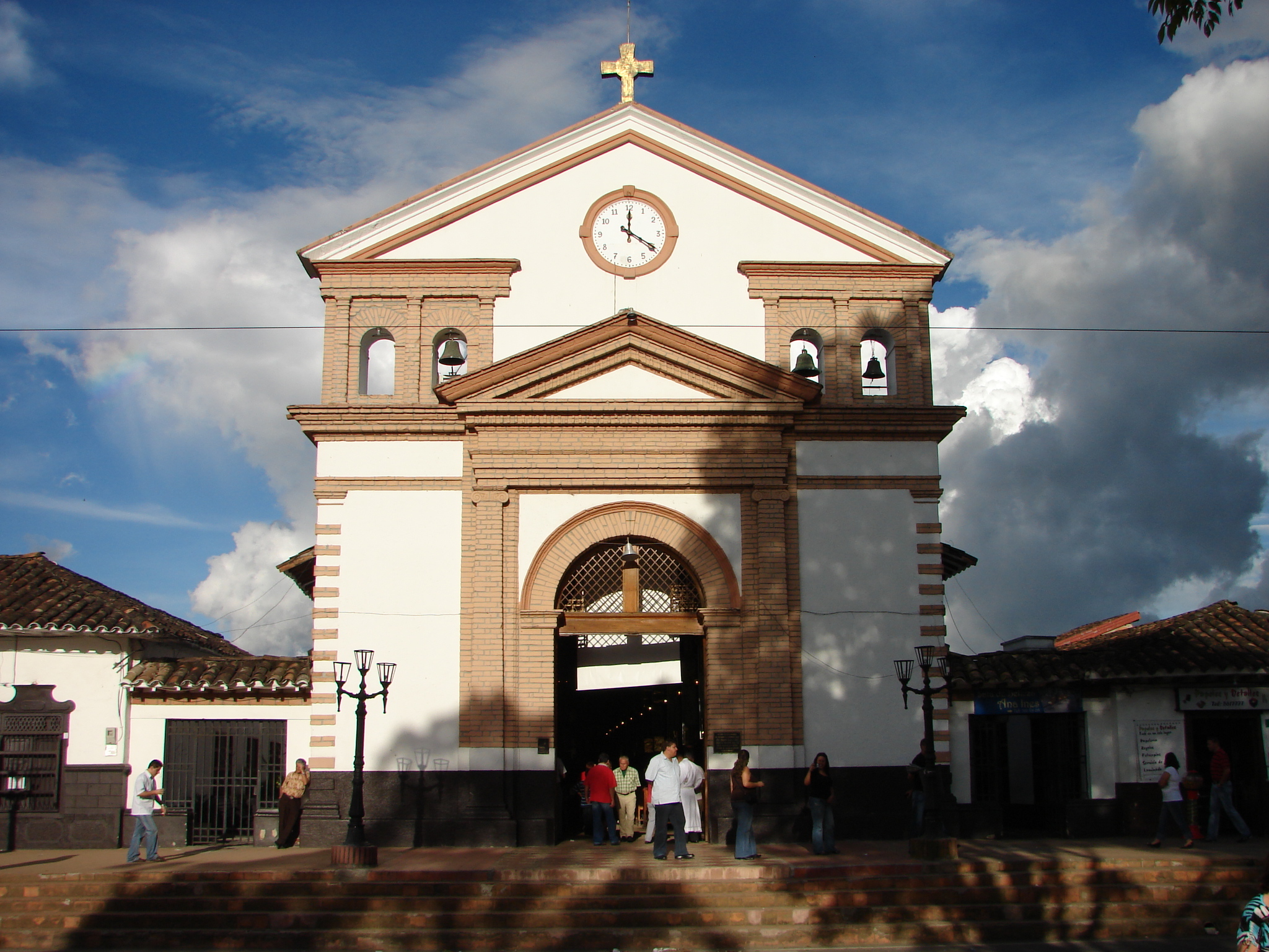Iglesia del parque de San Antonio de Pereira, Rionegro, cerca de Medellín