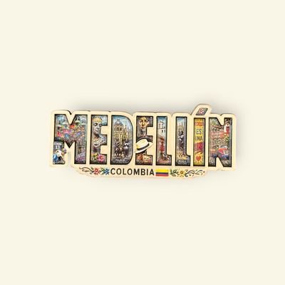 Imán Souvenir Medellín - Es Una Chimba