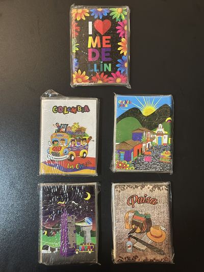 Libreta de Notas Souvenir Medellín - Diseños Colombianos