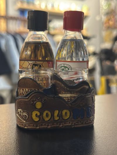 Porta Copas Artesanal Colombia - Souvenir Colombiano
