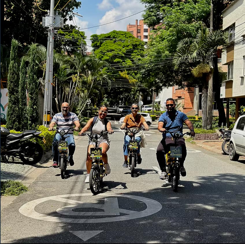 Tour ebike miradores panorámicos Medellín